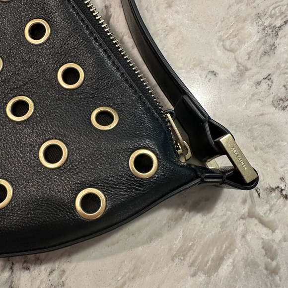 All Saints Black and Gold Women's Bag - Picture 6 of 6